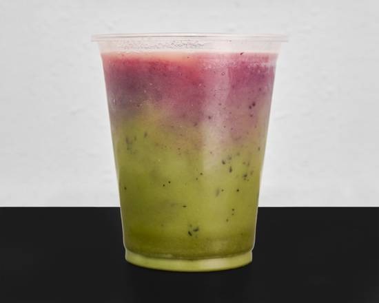 Matcha Latte con Arándanos